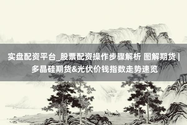 实盘配资平台_股票配资操作步骤解析 图解期货 | 多晶硅期货&光伏价钱指数走势速览